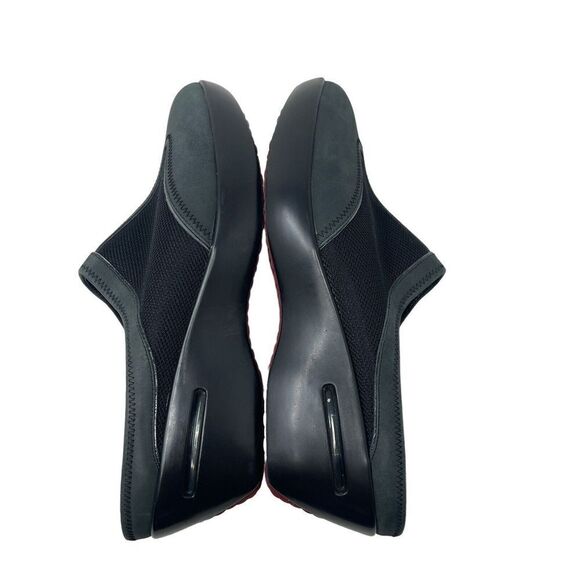 Cole Haan 9B NikeAir Comfort Clogs Wedge Slip On Slide Mule Black Gray Womens - Picture 9 of 14